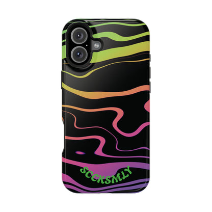 Dark Rainbow Phone Case for Apple