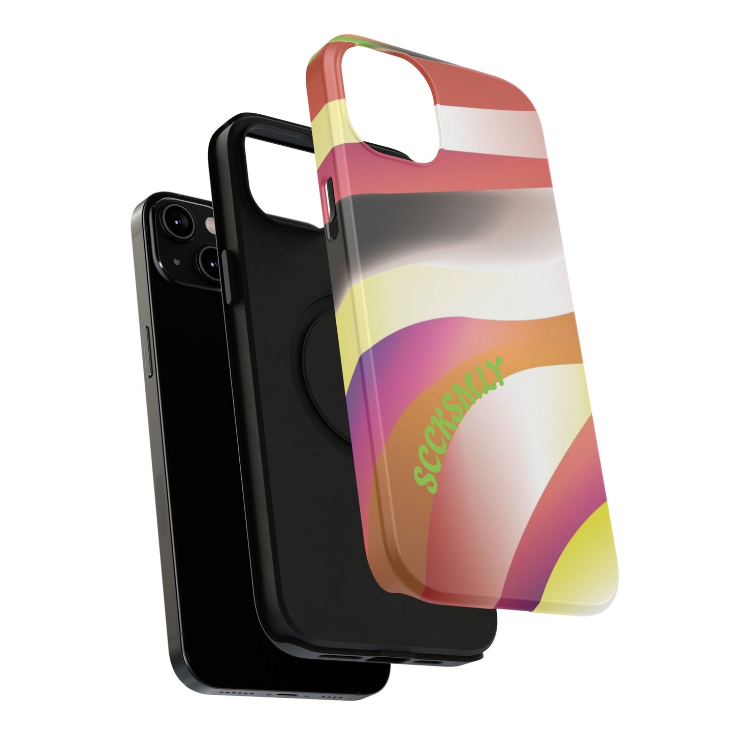 Neutral Waves Phone Case for Apple