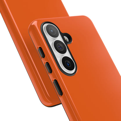 SOLID Tangerine Tough Case for Samsung
