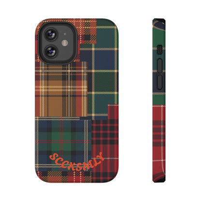 Heritage Hues Patchwork Tough Phone Case for Apple