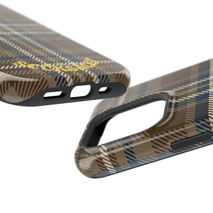 Earth and Sky Plaid Phone Case for Apple