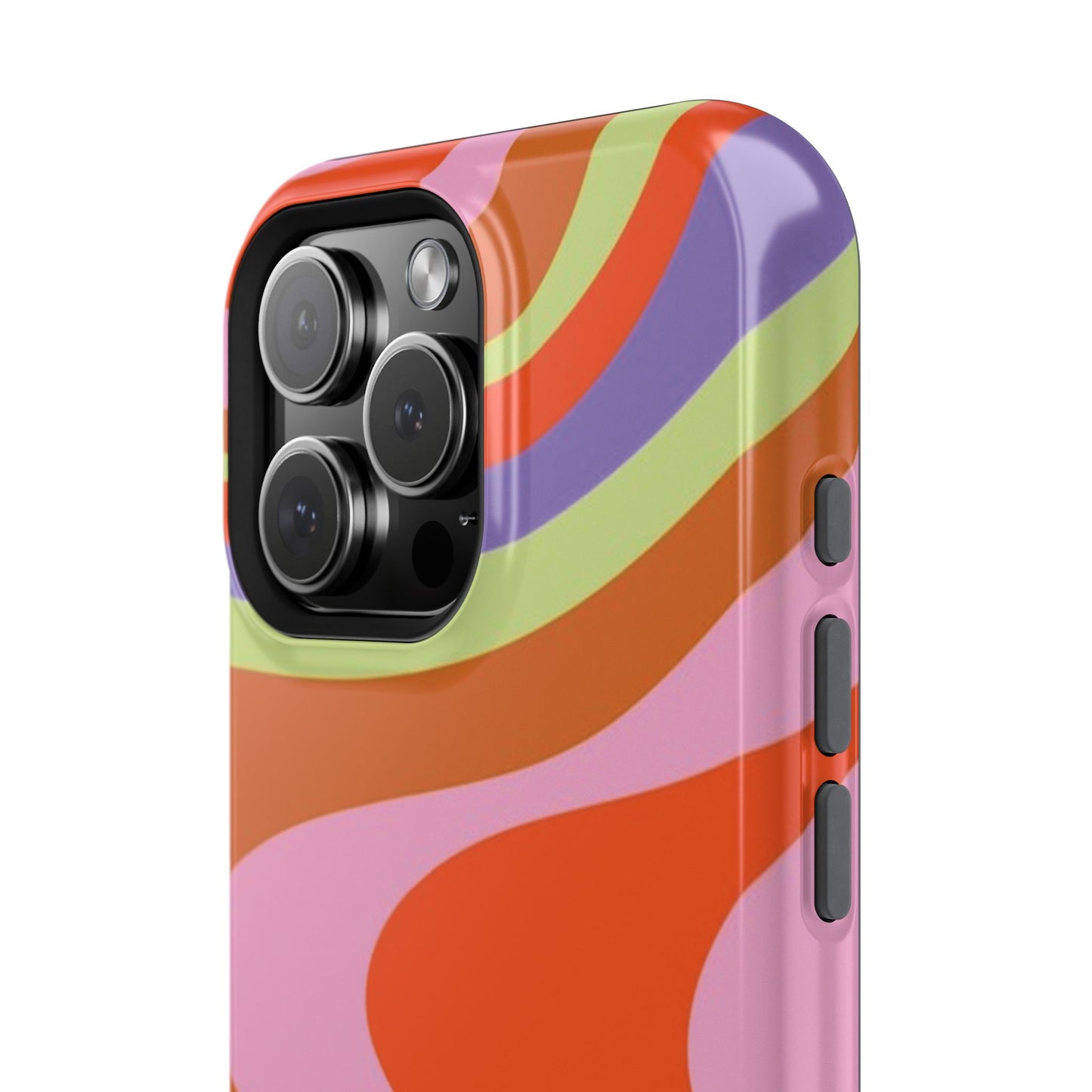Curvy Swirl Phone Case for Apple
