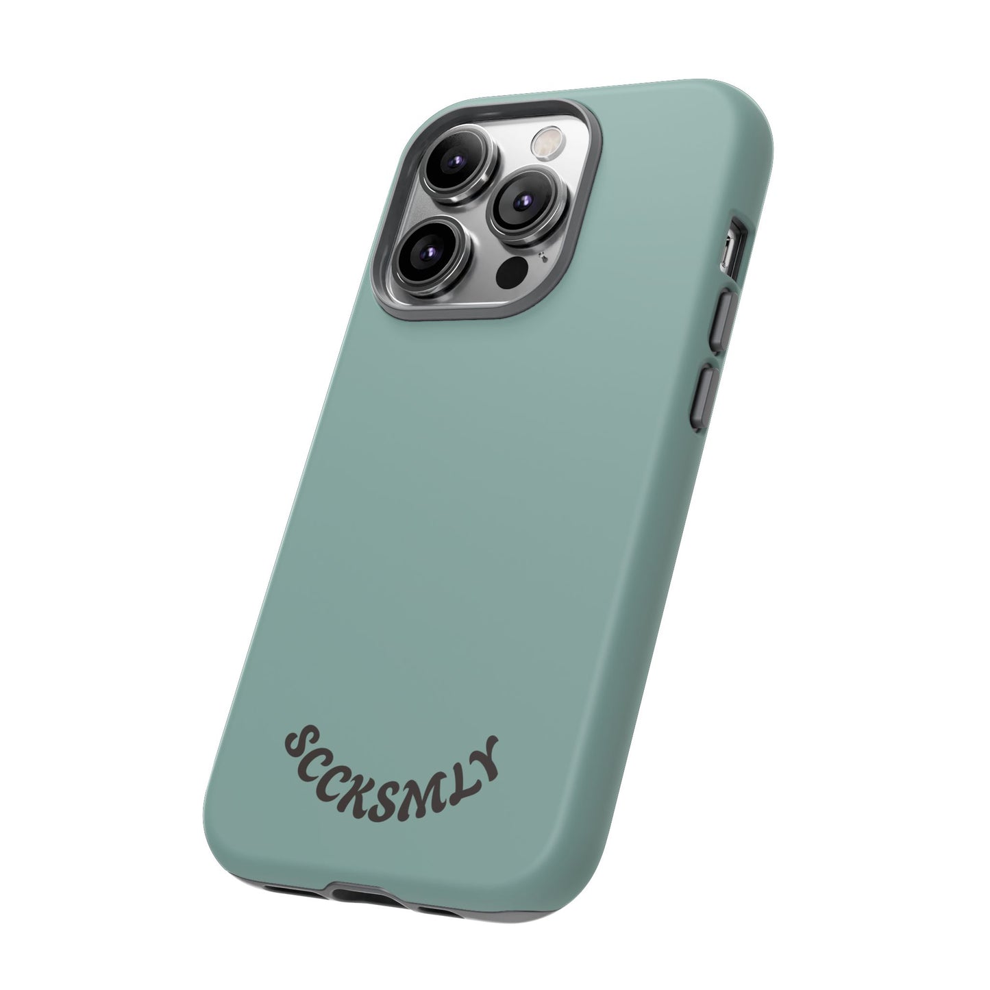 SOLID Fudge Mint Crunch Tough Phone Case for Apple