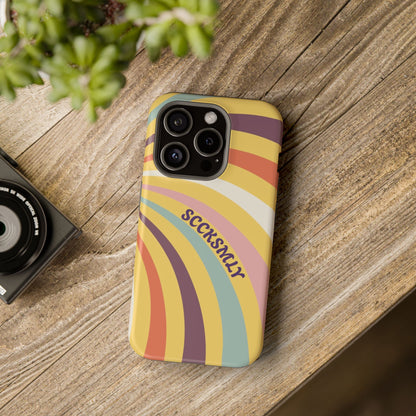 Vintage Groove Phone Case for Apple