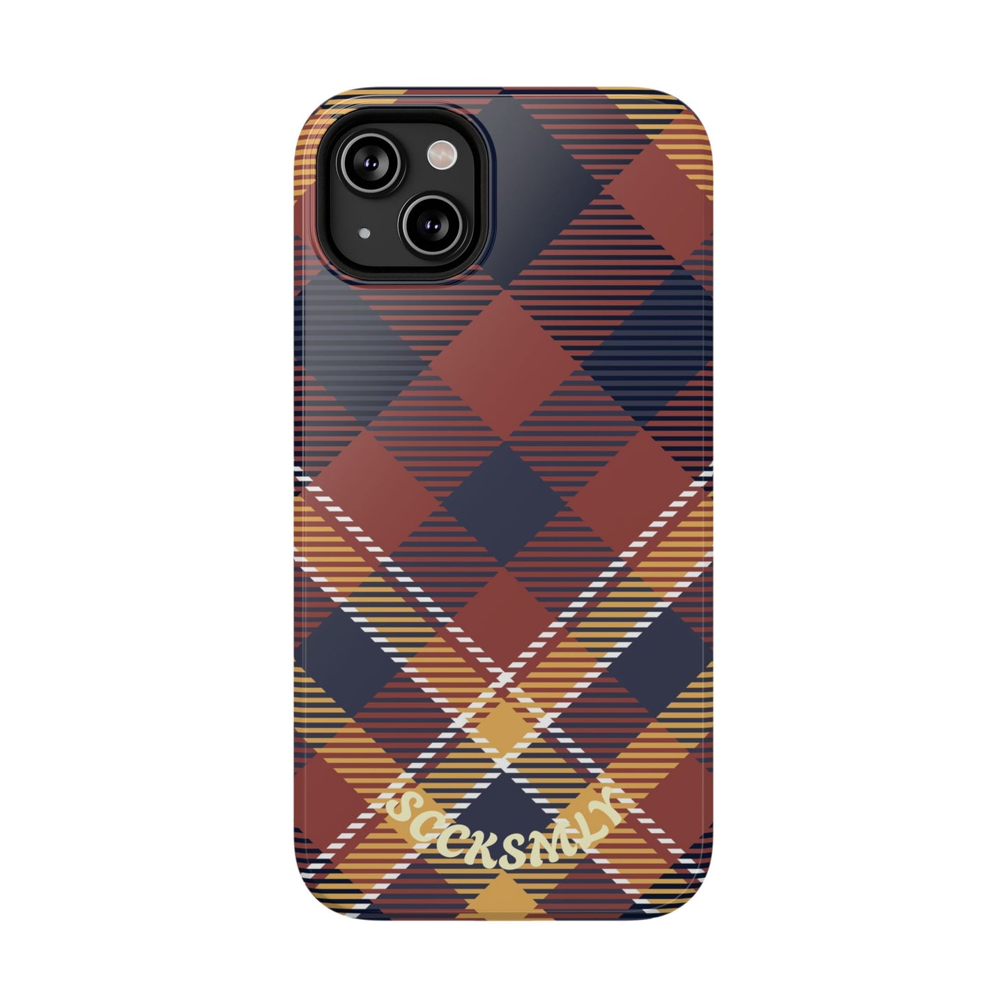 Harvest Tartan Phone Case for Apple