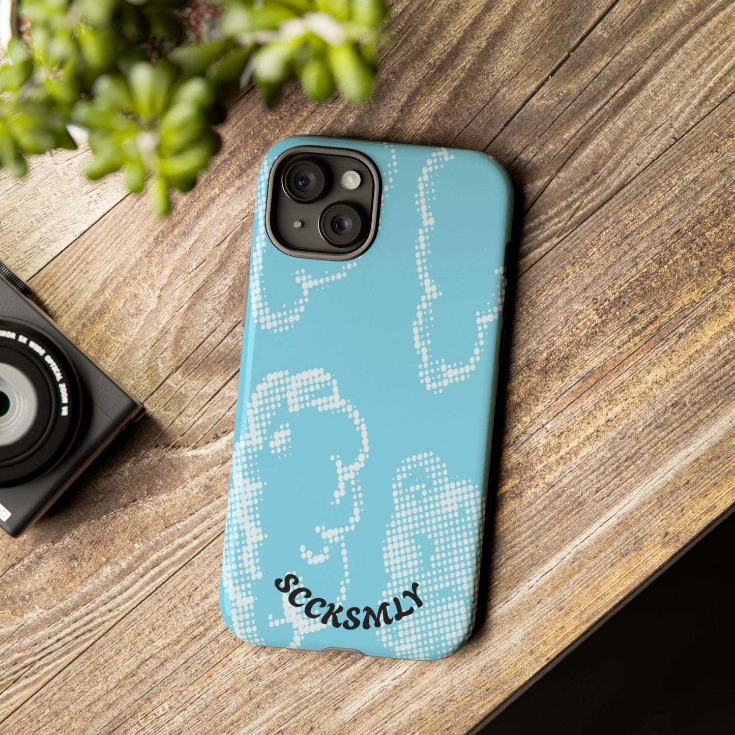 Comic Dot Sky Tough Phone Case for Apple