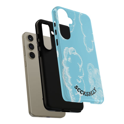 Comic Dot Sky Tough Phone Case for Samsung
