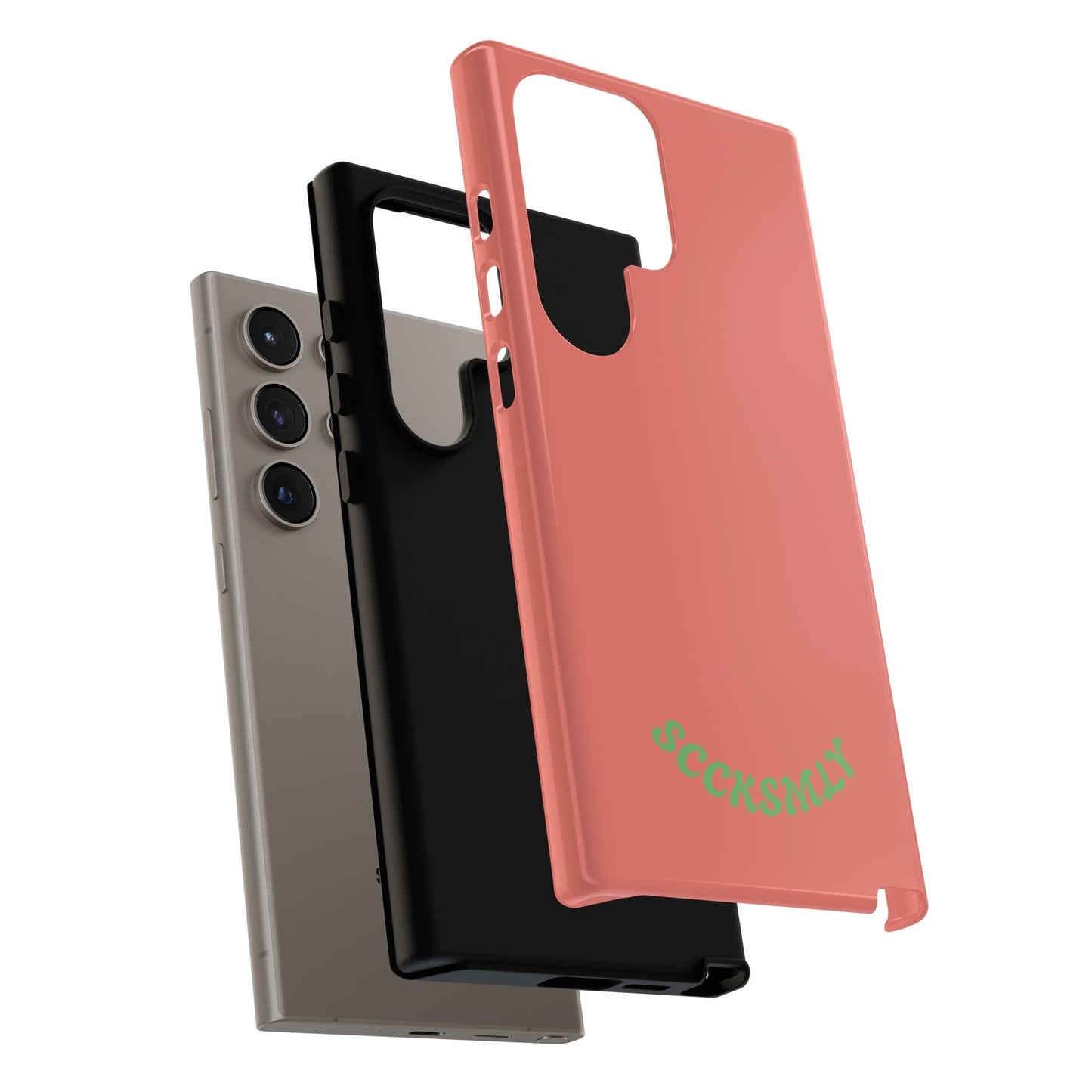 Copy of SOLID Guava Melon Wave Tough Phone Case for Samsung