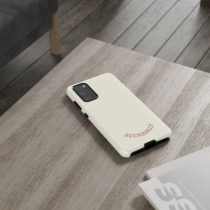 Sweet Oat Milk Tough Phone Case for Samsung