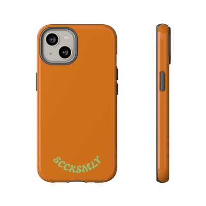 SOLID Terracotta Caoal Tough Case for Apple
