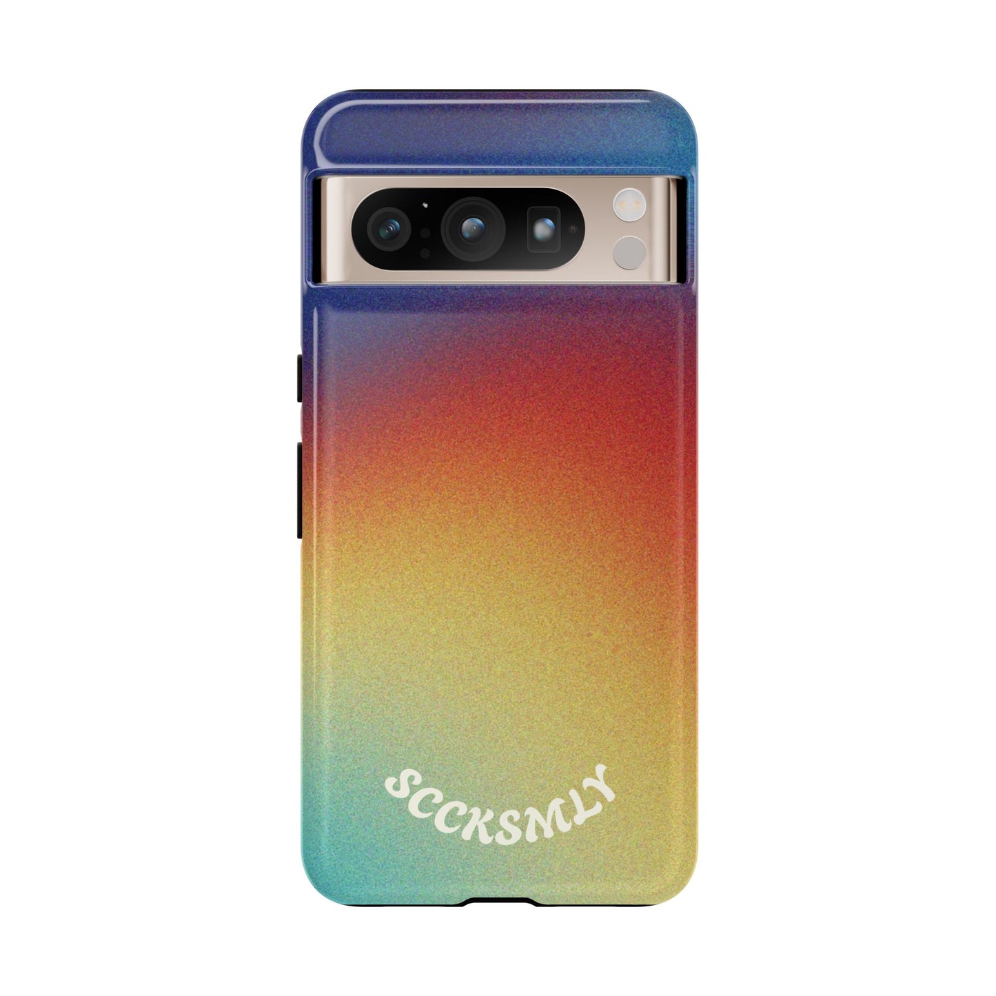 Faded Sunset Aura Tough Phone Case for Google Pixel
