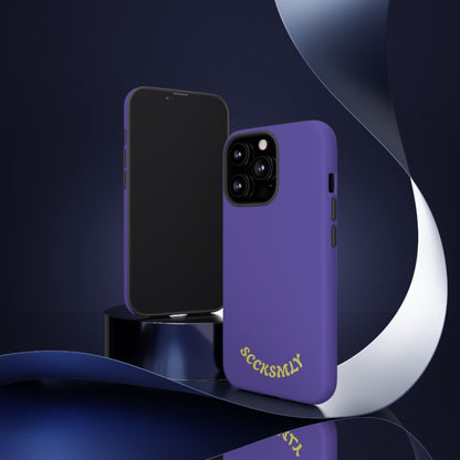 SOLID Dreamy Dusk Purple Tough Case for Apple