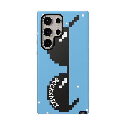 Pixel Glass Tough Phone Case for Samsung
