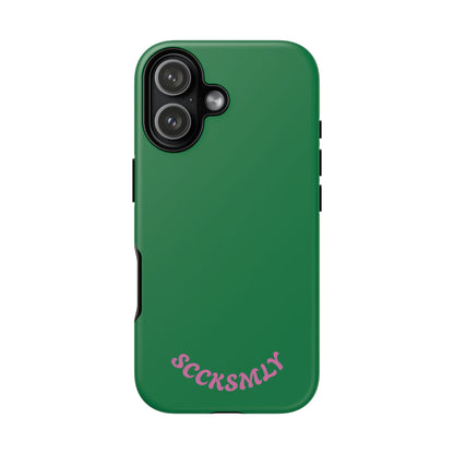 SOLID Garden Pink Tough Case for Apple