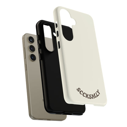 Cream Milk Chocolate Tough Phone Case for Samsung