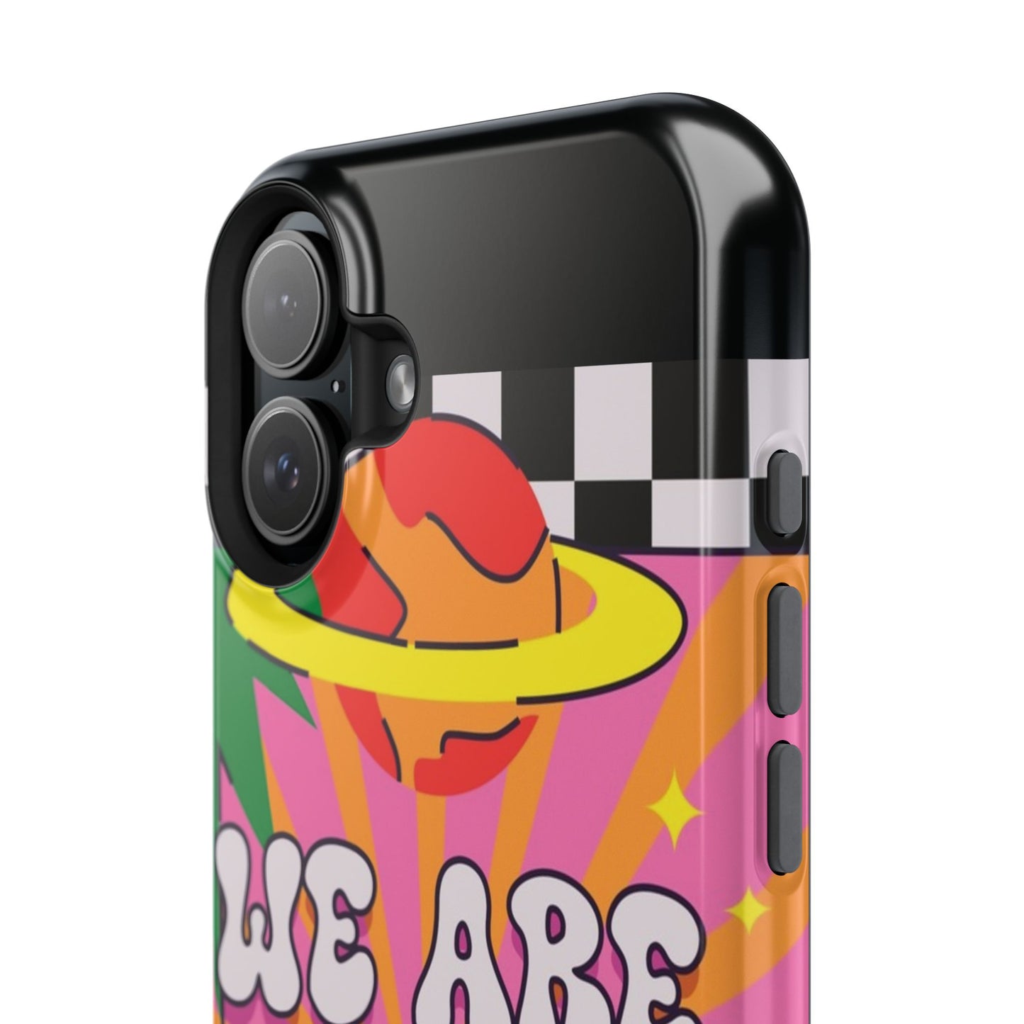 WE ARE NOT ALONE Tough Phone Case for Apple