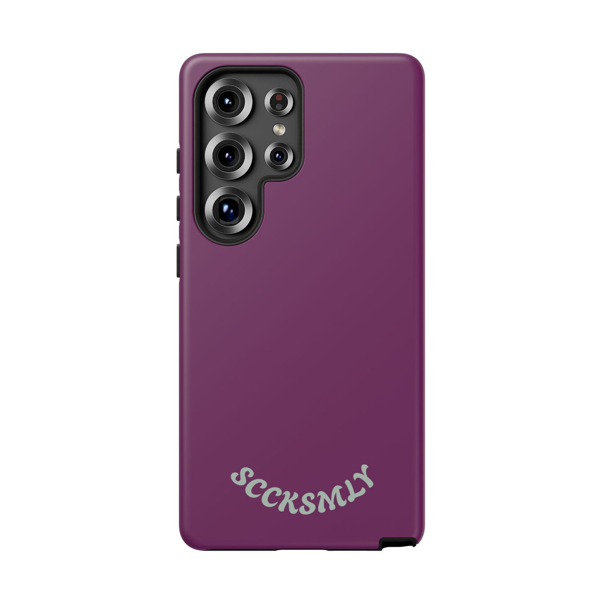 SOLID Amethyst Matte Tough Phone Case for Samsung