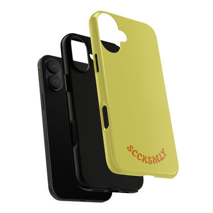 SOLID Lemon Dijon Glaze Tough Case for Apple