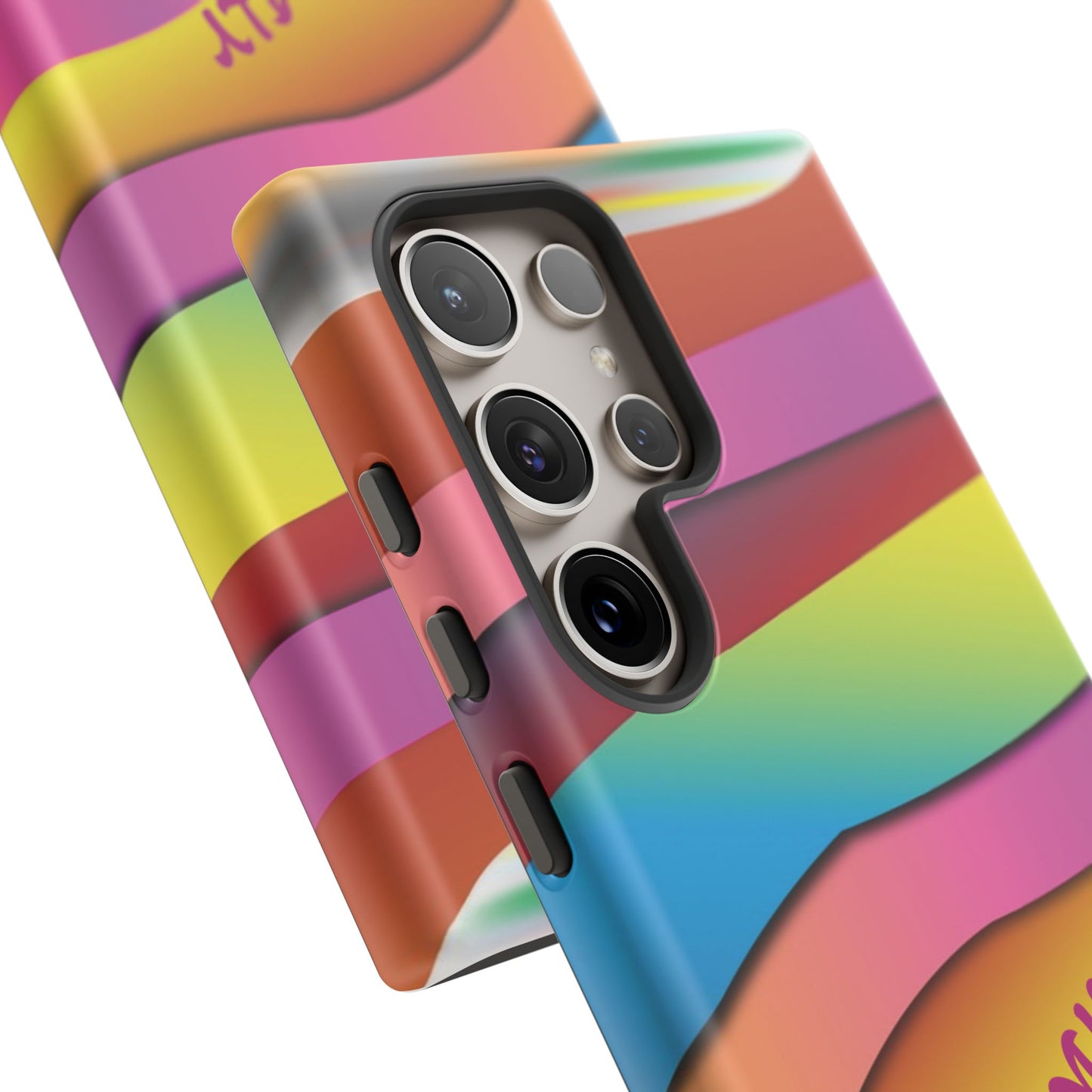 Modern Retro Rainbow Phone Case for Samsung
