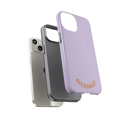 SOLID Lavender Mist Tough Case for Apple