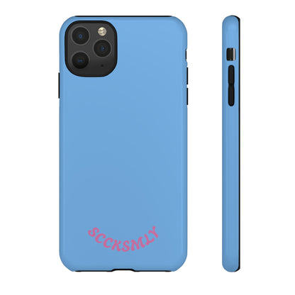 SOLID Blue Candie Tough Case for Apple