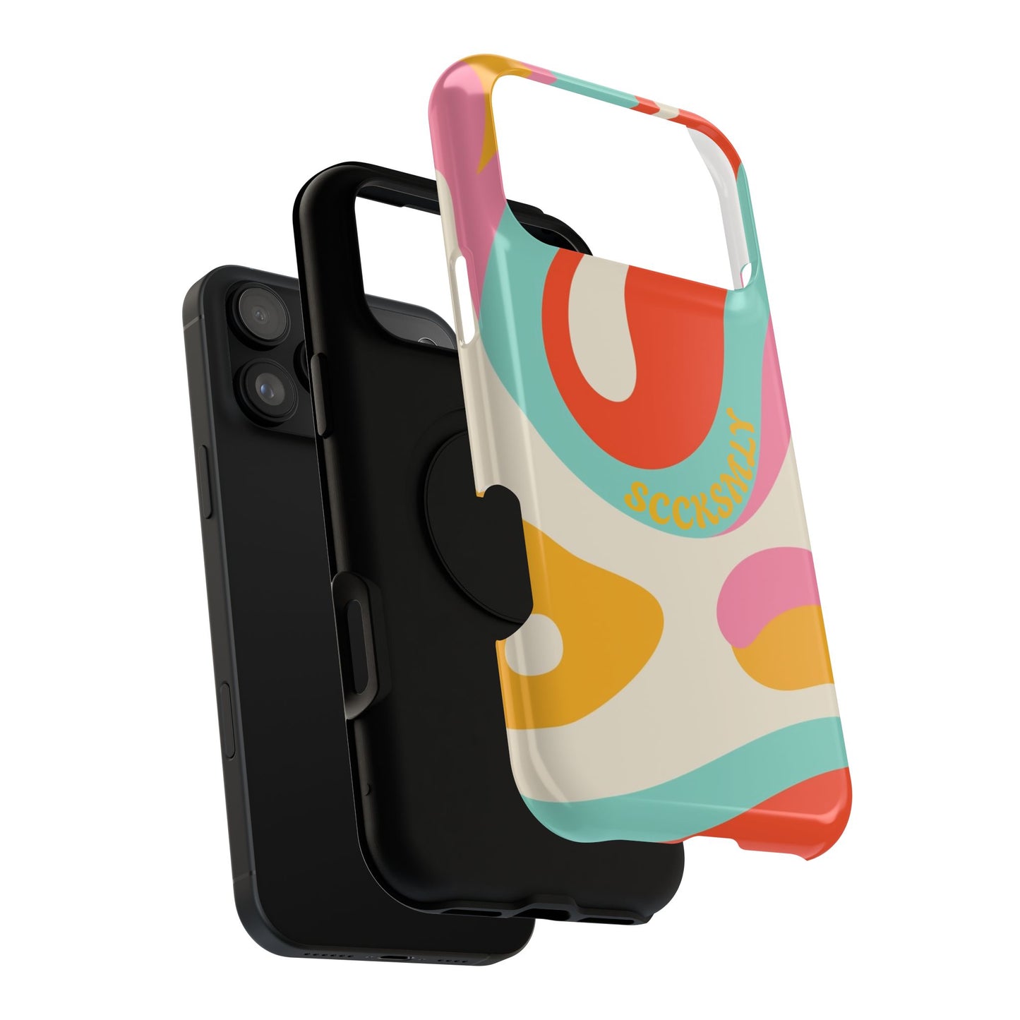 Psychodelic Acid Swirl Phone Case for Apple