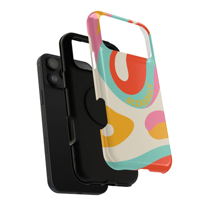 Psychodelic Acid Swirl Phone Case for Apple