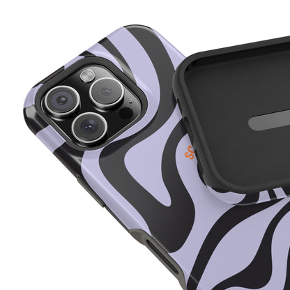 Purple Swirl Phone Case for Apple