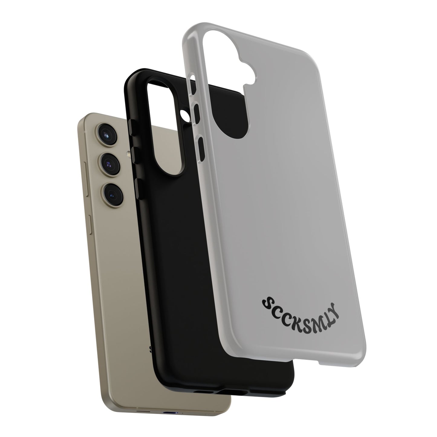 SOLID Asphalt Acid Tough Case for Samsung