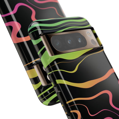 Dark Rainbow Tough Case For Google Pixel