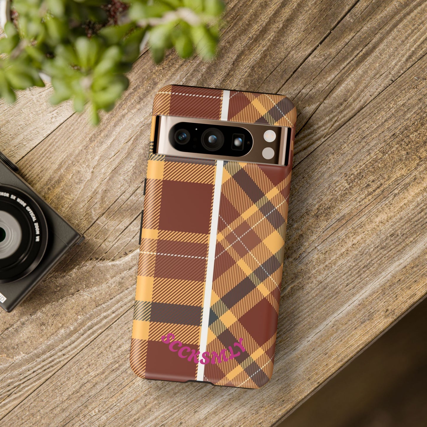 Autumn Plaid Phone Case for Google Pixel