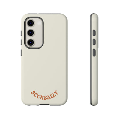 Toasted Eggshell Tough Phone Case for Samsung