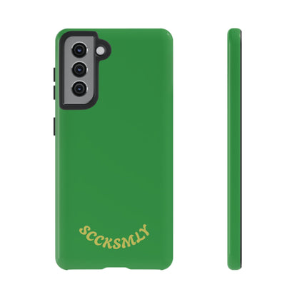 SOLID Green Grin Tough Case for Samsung