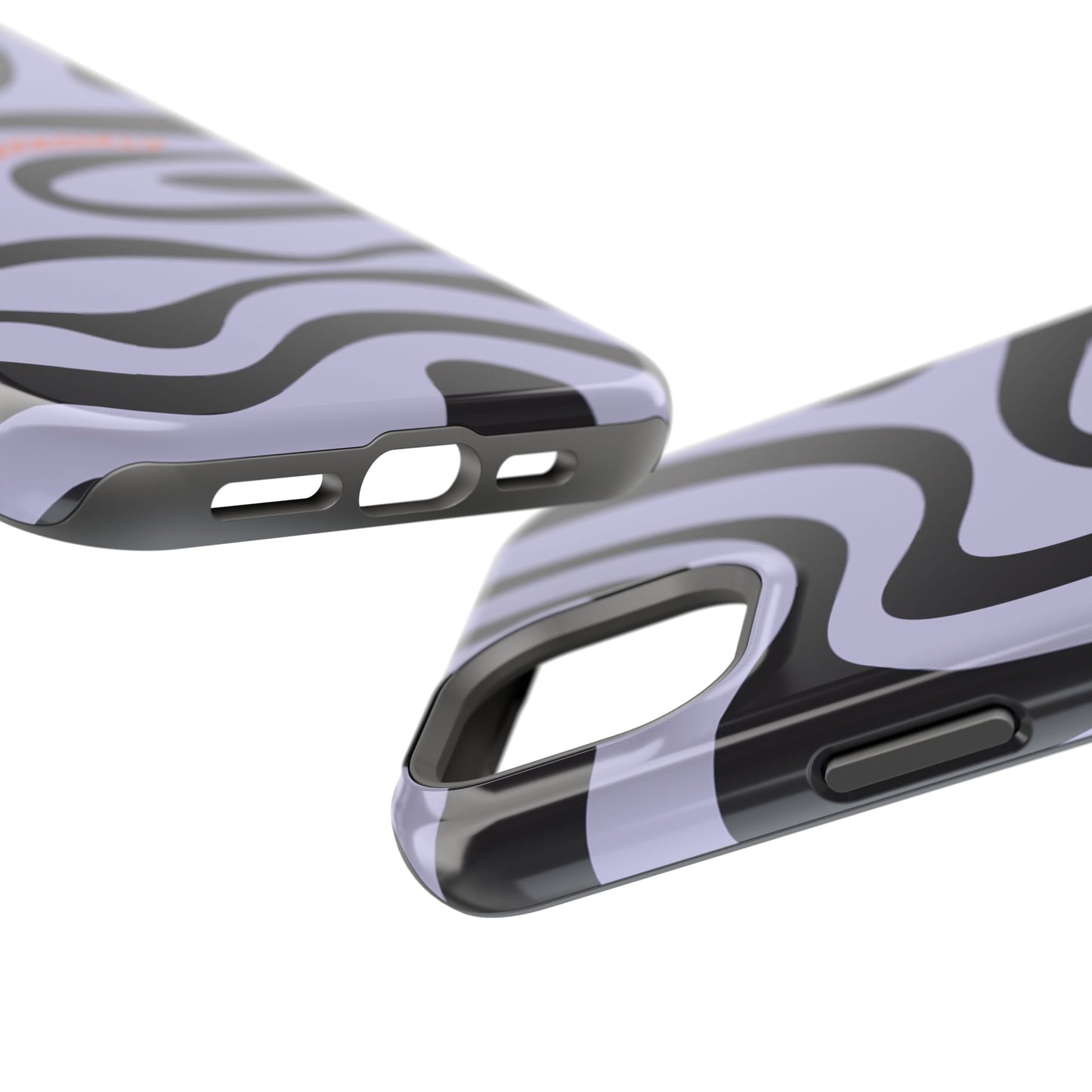 Purple Swirl Phone Case for "IOS or Apple"