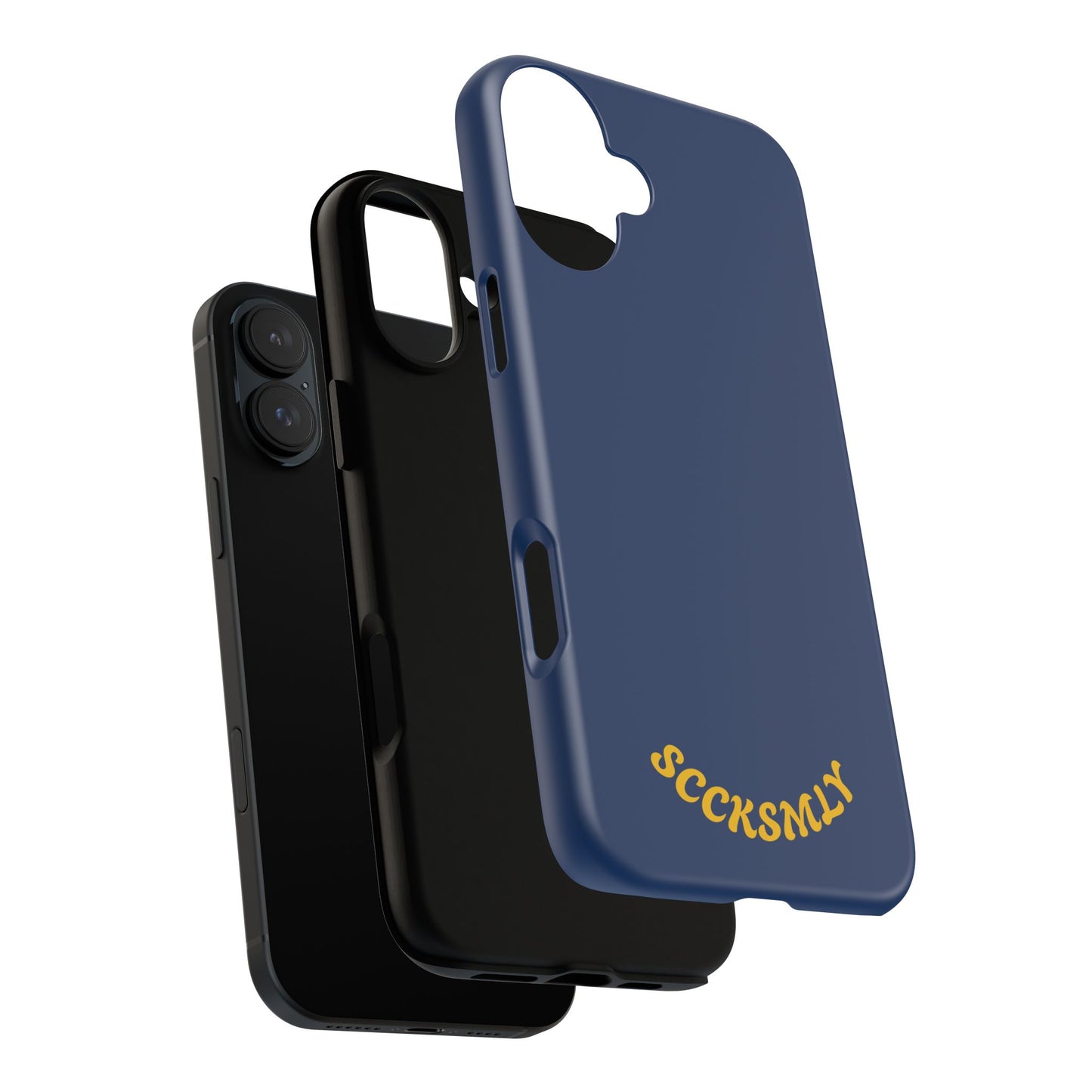 SOLID Cobalt Haze Tough Case for Apple