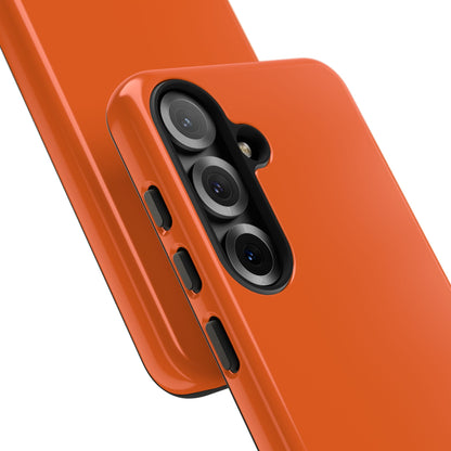 SOLID Tangerine Tough Case for Samsung