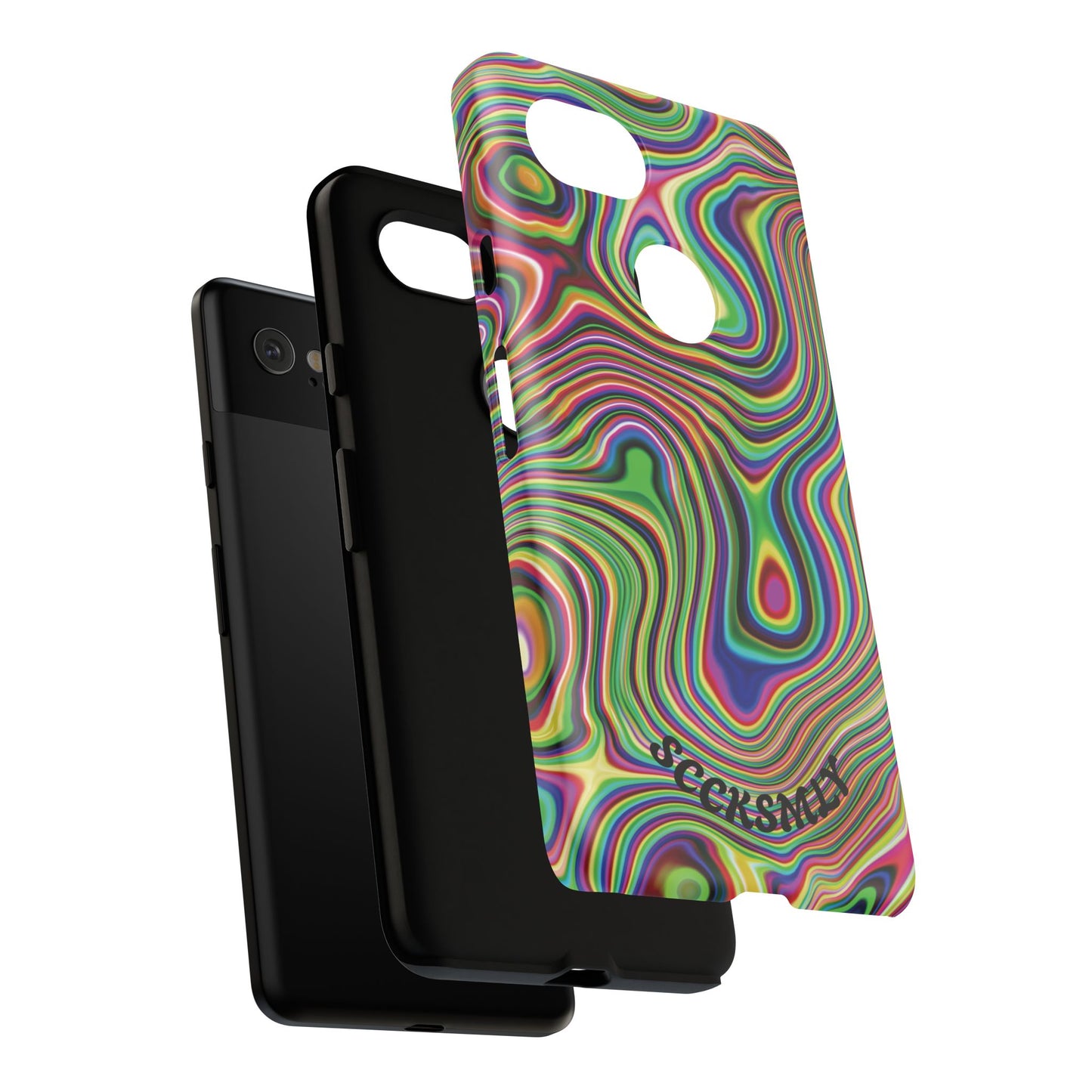 Acid Swirl Phone Case for Google Pixel