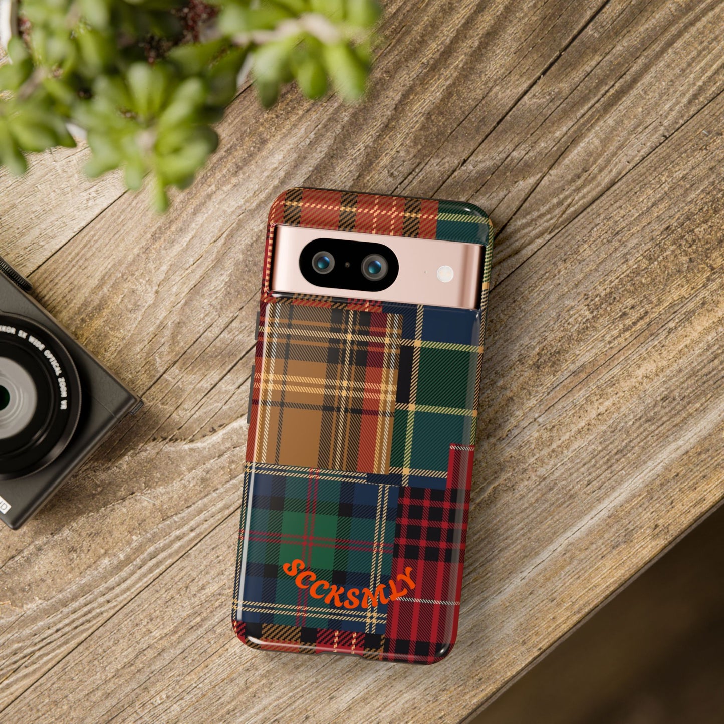 Heritage Hues Patchwork Tough Phone Case for Google Pixel