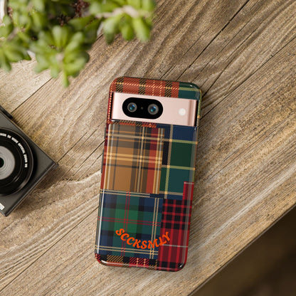 Heritage Hues Patchwork Tough Phone Case for Google Pixel