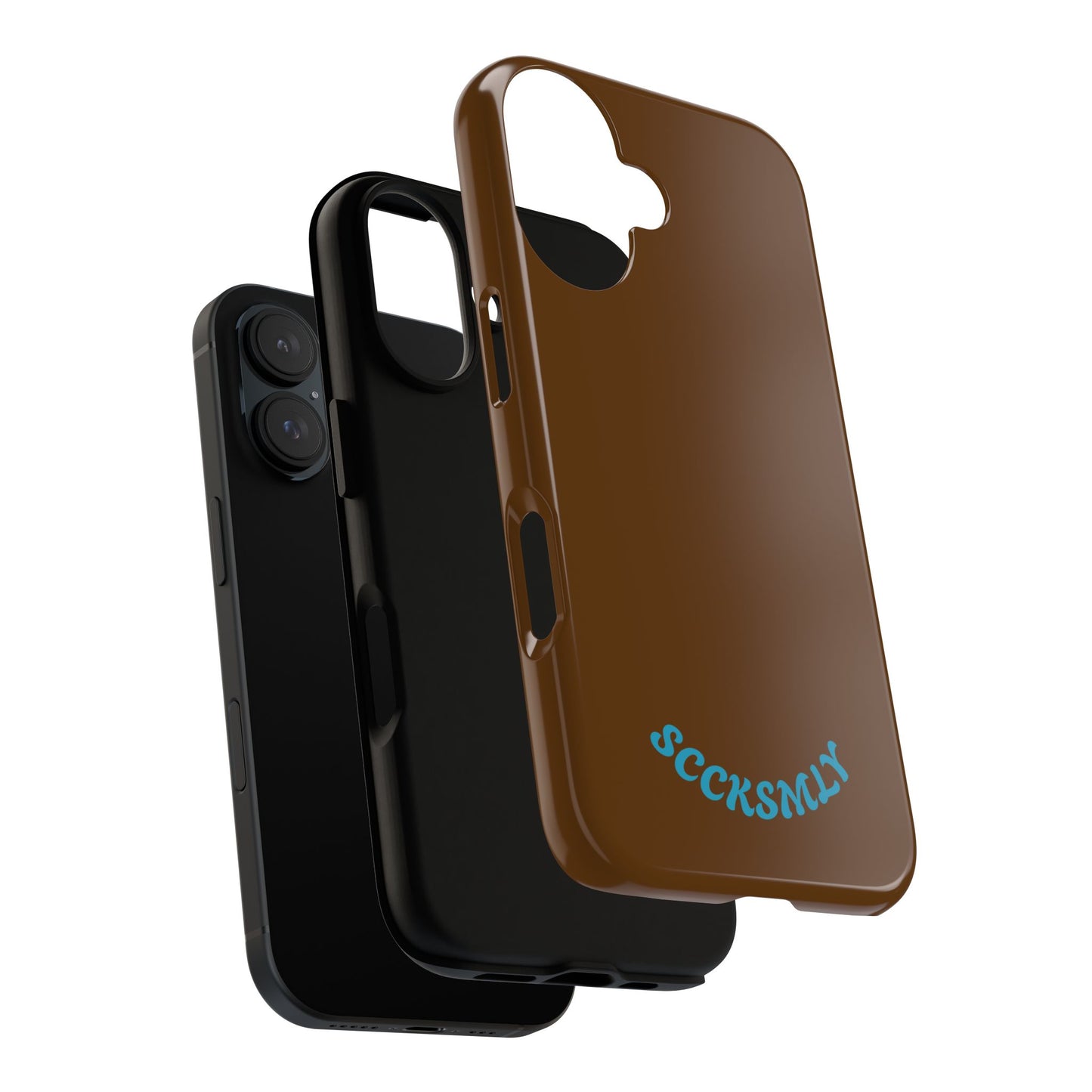 SOLID Chocolate Coco Tough Case for Apple