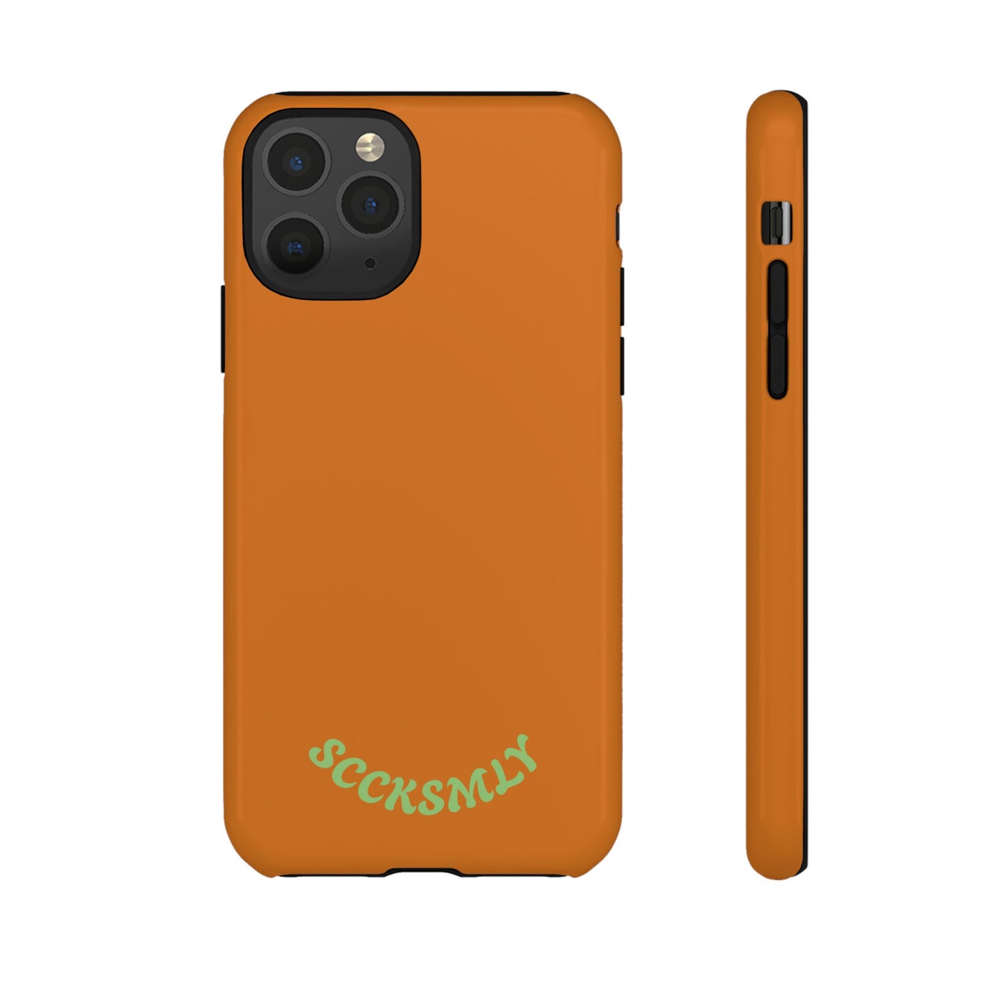 SOLID Terracotta Caoal Tough Case for Apple
