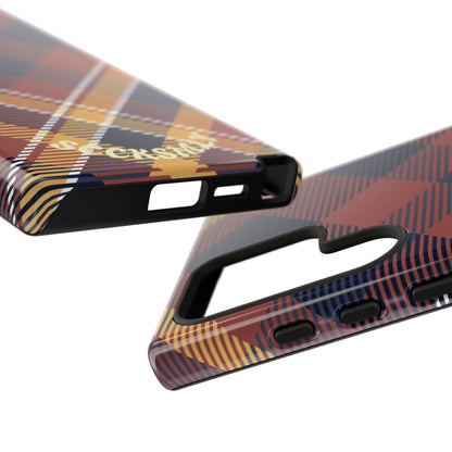 Harvest Tartan Phone Case for Samsung