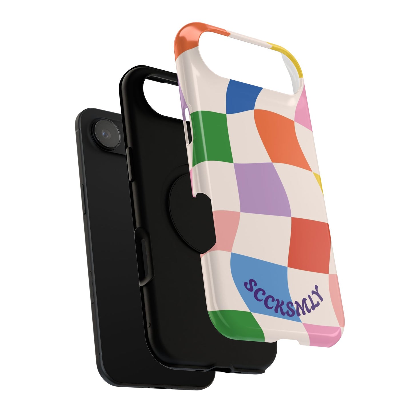 Checker Flicker Phone Case Apple