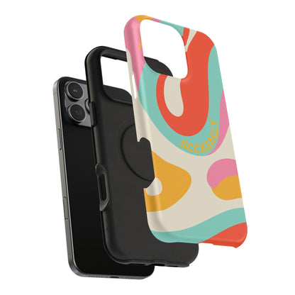 Psychodelic Acid Swirl Phone Case for Apple