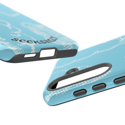 Comic Dot Sky Tough Phone Case for Samsung