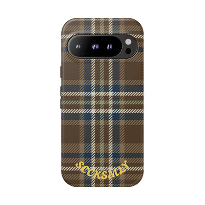 Earth and Sky Plaid Phone Case for Google Pixel
