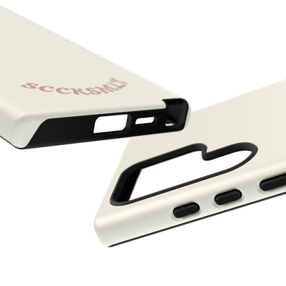 Sweet Oat Milk Tough Phone Case for Samsung
