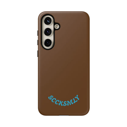 SOLID Chocolate Coco Tough Case for Samsung