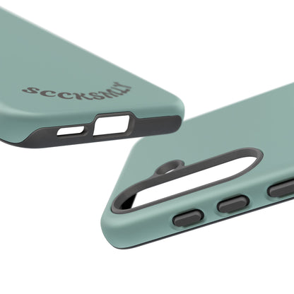 SOLID Fudge Mint Crunch Tough Phone Case for Samsung