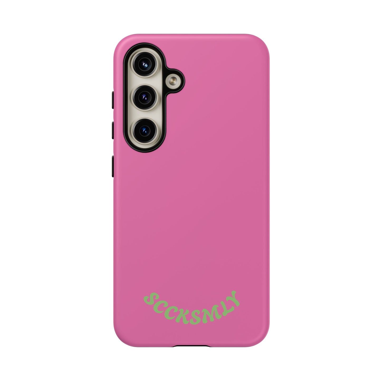 SOLID Sweet Static Pink Tough Case for Samsung